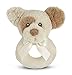 Bearington Baby Lil’ Spot, 5.5 Inch, Puppy Dog Stuffed Animal Plush Rattles for Babies, Dog Themed Baby Gifts