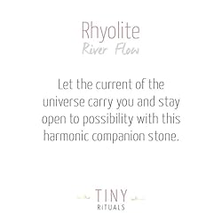 Tiny Rituals RHYOLITE ENERGY BRACELET