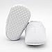 Baby Boys Soft Cross Baptism Christening Shoes Premium Sole Infant/Toddler Sneaker, 12-18 Months White-a