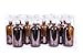My Oil Gear 8oz Amber Glass Bottle with Trigger Sprayer for Essential Oils (12-pack)