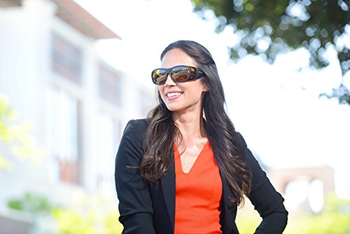 Eagle Eyes FitOns Polarized Sunglasses - Black Small