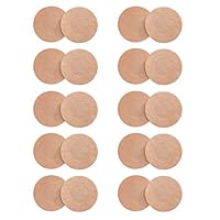 LOHO WONDERZ 10 Pairs Mens Nipplecovers Skin-Friendly Nipple Tape Pasties for Men Breathable