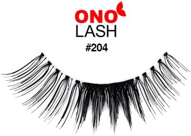 Ono Lash 204. Everyday Length. Natural Look and Feel. False Eyelashes/ Falsies/ Fake Lashes