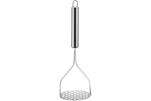 Potato Masher Stainless Steel Kitchen Potato Ricer Masher for Food Jam Vegetable Fruits