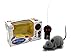 Allytech RC Mouse Funny Wireless Remote Control Rat Toy For Cats Dogs Pets Kids Novelty Gift Funny (Grey)