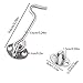 2 Pack Hook and Eye Latch,4” Privacy Eye Hooks/Door Latch Lock,Stainless Steel Door Locks with Mounting Screws for Easy Safety Indoor & Outdoor