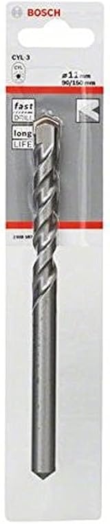 Bosch CYL-3 Concrete Drill Bit 11x90x150mm Silver