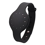 DEESEE(TM) Replacement TPU Wrist Band For Misfit shine 2 Bracelet Smart WristBand (Black)