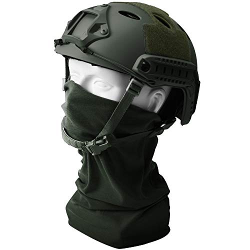 Tongcamo Military Helmet Airsoft Helmet and Mask Tactical Bump Helmet