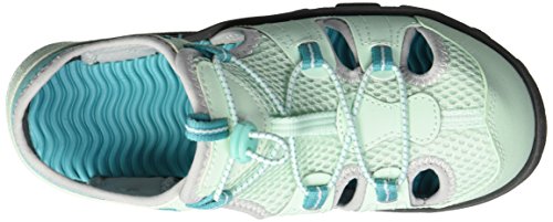 New Balance Unisex Kid's Adirondack Sandal Sport, Grey/Mint, P1 M US Little