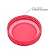 GEO 1 Gallon (128oz) BPA Free Reusable Leak-Proof Drinking Water Bottle w/48mm Screw Cap (Red)