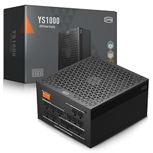 PCCOOLER CPS PSU YS1000 電源、1000W 80 Plus Gold 認定
