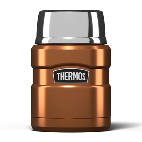 Thermos Stainless King Copper Food Flask (470ml) 9h Hot | 14h Cold