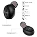 Mini Bluetooth Earbud, ELEGIANT Bluetooth Earpiece Earphone Car Headset Single In-ear Bluetooth Headset Headphone with Mic 6-Hour Playtime for iPhone Samsung Android (One Pc, Two Chargers)