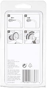 3M Littmann Master Classic II Stethoscope Spare Parts Kit 40022 Black view 3