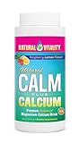 Natural Vitality Natural Calm Plus Calcium Magnesium Anti Stress, Organic, Raspbery Lemon, 16 oz