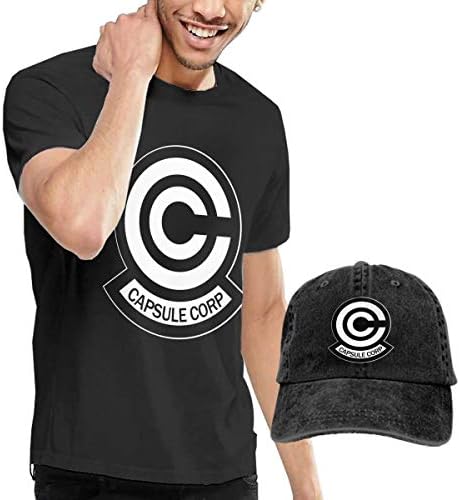 Ayaateg Capsule Corp Men Comfortable Tee Dicer Combination Black