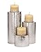 CosmoLiving by Cosmopolitan Metal Handmade Pillar Candle Holder, Set of 3 11