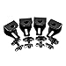 Senkauto Hard Bags Theft Deterrent Saddlebag Locks Mounting Bolts Pins Security System For Harley Davidson Touring 1996-2018 (Upgraded Version)