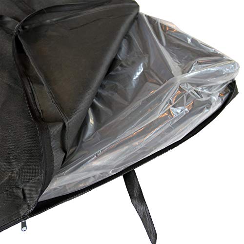 84" 10 Player Texas Hold'em Folding Poker Table Top Red with Carrying Bag