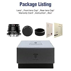 TTArtisan 35mm F1.4 APS-C Manual Focus Lens for