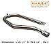 Bar.b.q.s Replacement Stainless Steel Burner 10801 (3-pack) Select Gas Grill Models By Costco Kirkland, Nexgrill, Harris Tweeter, Sterling Forge Courtyard, Virco, and Others Ngb1