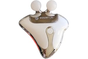Mount Lai - The Vitality Qi LED Gua Sha Device | LED Light Therapy for Face | Gua Sha Facial Tools for Firming, Lifting, Sculpting, Anti-Aging, Tension-Melting | Face Lift Device Heat Therapy