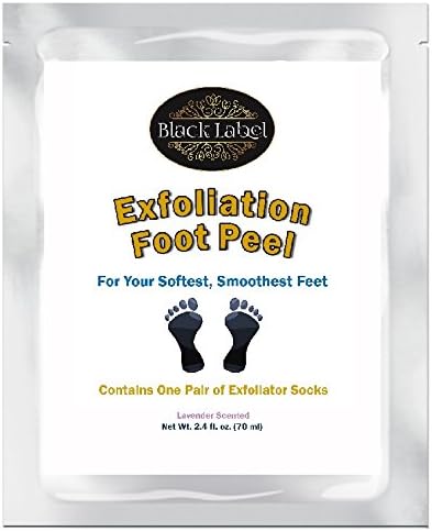 2-Pair Foot Peeling Mask Set – Exfoliating Foot Peel Spa Mask For Soft Skin W/ Hyaluronic Acid– For Men &amp; Women – Removes Dead Skin &amp; Calluses In 2 Weeks!