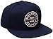 Brixton Men's Oath III Medium Profile Adjustable Snapback Hat, Navy/Burgundy, One Size