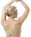 Carole Martin Strapless Bras for Women, Wireless Womens Bandeau Bra from Small to Plus Size - 36 Beige
