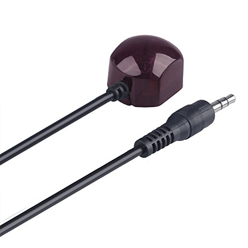 BATIGE IR Infrared Receiver Extension Cable Extender Sensor Cable 10ft Single Head Eye 3.5mm Jack Plug Wire Cord - Thumbnail 2