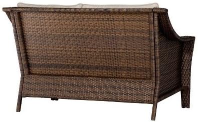 Amazon Com Rolston 4 Piece Wicker Patio Converstaion Set Outdoor And Patio Furniture Sets Garden Outdoor