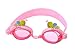 Swimming Goggles for Kids by Goggle Pets; 100% Silicone Straps, Premium Quality Lenses, Anti Fog Scratch Resistant UV Protection