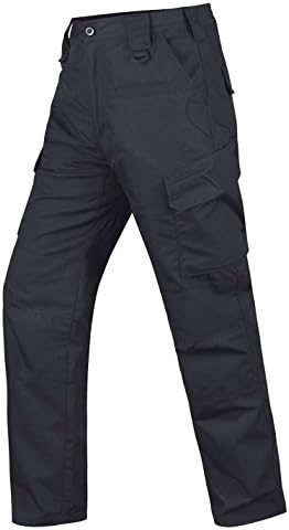 Men’s Tactical Pants Waterproof Ripstop Cargo Work Pants Relaxed Fit Hiking Hunting Military