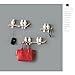 WINGOFFLY® Decorative Birds On Tree Branch Wall Mounted Coat Hanger for Coats/Hats/Keys/Towels(Three Birds)