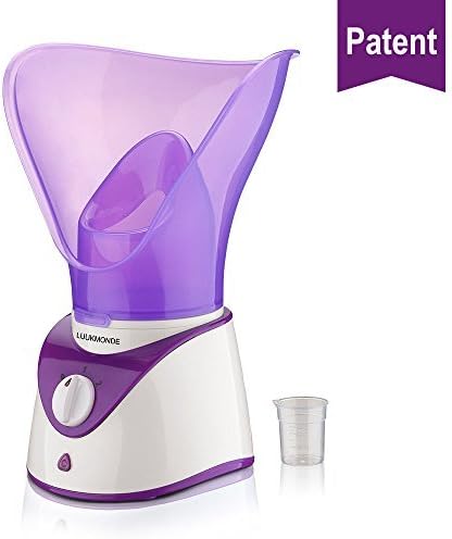 Facial Steamer Sauna Home SPA Warm Mist Moisturizing Pores Cleanse Clear Blackheads Acne Aromatherapy Skin Care Humidifier By LUUKMONDE