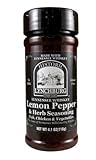 Historic Lynchburg Tennessee Whiskey Lemon Pepper & Herb Seasoning 4.1 Oz. Jar