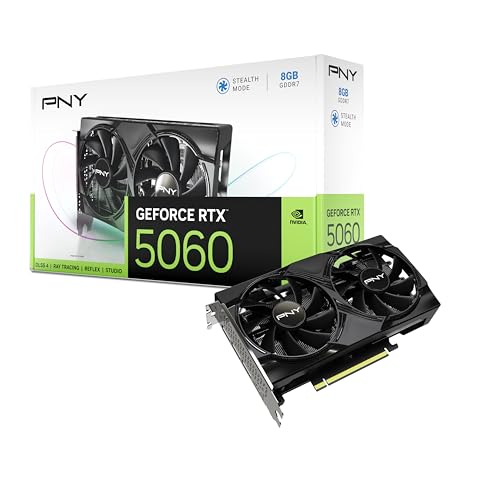 PNY Carte Graphique GeForce RTX™ 5060 8Go Dual Fan DLSS 4