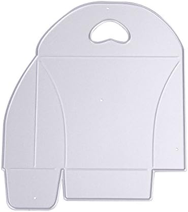Gift Box Metal Cutting Die, DIY Scrapbook Embossing Folder Stencil Craft for Card Making