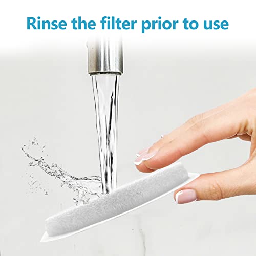 ORSDA Cat Water Fountain Filters, Replacement Carbon, Resin Filters for