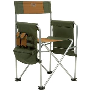 Shakespeare Directors Chair Chaise De Pêche Marron/vert 130 Kg
