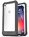 ENCASED iPhone XR Heavy-Duty Protective Belt Clip Case w/Tempered Glass Screen Protector - Compatible w/Apple iPhoneXR 6.1