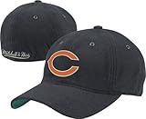Chicago Bears Navy Throwback Melton Wool Flex Hat
