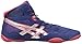 ASICS Men's Snapdown Wrestling Shoe, Navy/Silver/Red, 10.5 M US
