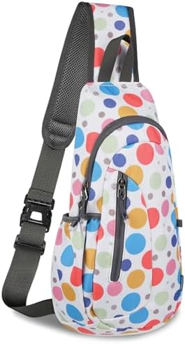 Rainbow Peace Love Sign Gesture Backpack Purse for Women Amazon.com | Famame Rainbow Peace Love Sign Gesture Sling  main image 4
