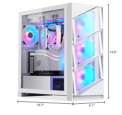 Segotep T3 White Mid-Tower ATX Gaming PC