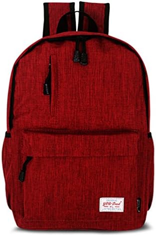 Red Backpack 12 Inch Lightweight Satchel School Daypack for Kindergarten