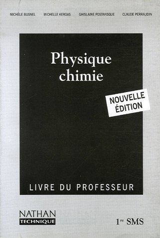 Physique, chimie, première SMS