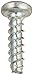 Small Parts 0205LPP Steel Thread Rolling Screw for Plastic, Zinc Plated, Pan Head, Phillips Drive, #2-28 Thread Size, 5/16