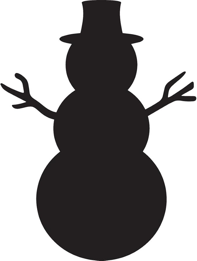 Amazon Co Jp Angdest 雪だるまシルエット 2個セット 防水ビニールデカールステッカー ノートパソコン Macbook 携帯電話 タブレット ヘルメット 車 窓 バンパー マグカップ ドア 壁装飾 11 X 13 9 ブラック Ang 93 車 バイク